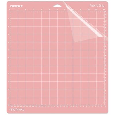 Chenshia DIY Cricut Cutting Mat Self Healing Artboard Fabric Grip(36x36cm) - Pink Image