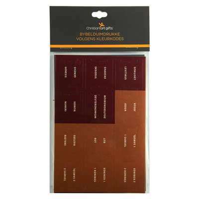 Ou En Nuwe Testament Bybelduimdrukke Volgens Kleurkode Image