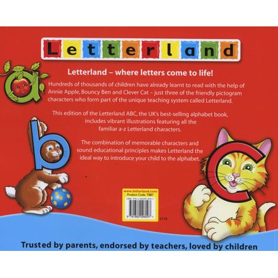 Letterland ABC (Book & CD) (Paperback): Lyn Wendon: 9781862096097