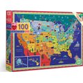 eeBoo This Land Is Your Land Jigsaw Puzzle (100 Piece): 