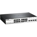 D-LINK 16 PORT + 4 GIGABIT SFP PORTS SMART SWITCH: 