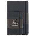 Leatherpress Midnight Black Large Genuine African Leather Notebook (Leather / fine binding): Leatherpress