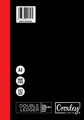 Croxley JD445 A4 Double Ledger Account Book (192 Pages)(5 Pack) - Quarter Bound Hardcover: 