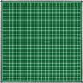 Parrot Education Board - Side Swing Leaf: Non-Magnetic Chalkboard with Squares 1 Side (1220 x 1210mm) - Requires Centre Panel: 