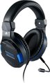 BigBen Stereo Over-Ear Gaming Headphones with Microphone for PS4 and PC (Black and Blue): 