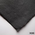 Khadi Handmade Black Rag Paper (210gsm)(Rough)(56x76cm)(20 x Sheets): 