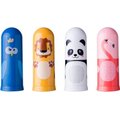 Faber-Castell Animal Faces Motif Eraser & Sharpener - Assorted Lion, Panda, Bird and Flamingo (Box of 12): 