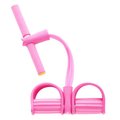 Exercise Pull Reducer Elastic Workout Equipment (Pink): 