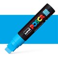 Uni Posca Marker PC-17K - 15mm Extra Broad Chisel Tip (Light Blue): 