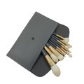 GLAM Beauty 10 Midnight Makeup Brush Set With Pouch: 