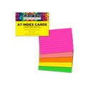 Grafton A7 Index Cards - Cyber DayGlo (100 Pack) - Ruled: 
