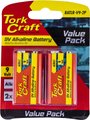 Battery 9V Alkaline X2 Per Card: 