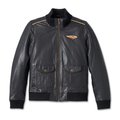 Women?s 120th Anniversary Bomber Leather Jacket - XL: 
