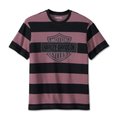 Men's Bar & Shield Striped Tee - Grape Shake Stripe - XL: 