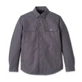 Men's Operative Riding Shirt Jacket - Grey Heather - M: 