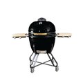 Kamado Jumbo Phoenix 27" ? Ceramic Grill (red) (black): 