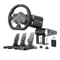 PXN V12 Lite Sim Racing Gaming Steering Wheel Bundle: 