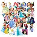 50-Piece - Princess Stickers: 