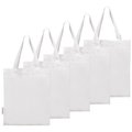 Chenshia Reusable Cotton Tote Eco Bags - 5 Pack - DIY, Shopping & Accessory: 