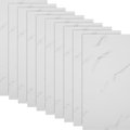 Chenshia 10PcMarble Pattern Self Adhesive Sticker Waterproof Vinyl30 x 60cm - White: 
