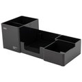 DELI Desk Organizer Set - Black - Z00220: 