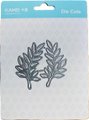 Kamei Cutting Dies - Branch Leaf (75x75mm): 