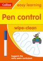 Pen Control Age 3-5 Wipe Clean Activity Book - Ideal for Home Learning: Collins Easy Learning