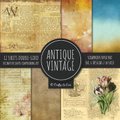Antique Vintage Scrapbook Paper Pad 8x8 Decorative Scrapbooking Kit Collection for Cardmaking, DIY Crafts, Creating, Old Style...