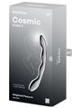 Satisfyer Steel Dildo - Cosmic Crest 2: Silver: 