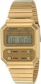 Casio Retro A100WEG-9ADF Gold Plated Digital Watch: 