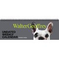 Walter Geoffrey Perpetual Undated Weekly Desk Pad Calendar (Calendar): Seltzer Licensing Group