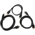 Ultra Link HDMI 3 Pack  Cable (Black): 