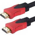 Raz Tech High Quality High Speed HDMI to HDMI Cable (20m)(Black and Red): 