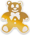 Couture Creations Mini Die CutTeddy Silhouette (1piece)(50 x 50mm): 