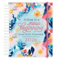 2026 Diary - 18-Month Planner for Women - Today Is a New Beginning (Paperback): 