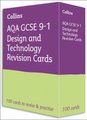 AQA GCSE 9-1 Design & Technology Revision Cards - Ideal for Home Learning, 2023 and 2024 Exams (Cards): Collins Gcse