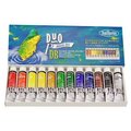Holbein Duo Aqua - Watermixable Oil Paint - 10ml - Set of 12: 