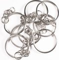 Dala Silver Split Ring with Chain (12 Pack): 