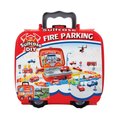 Fire Parking Set Childrens Car Toy DIY (Assorted Colours): 