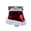 Santa Claus Hat Christmas Accessories 2 Pack (30cm x 45cm) (Sequin): 