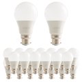 Luceco 50 Piece A60 Non-Dimmable B22 LED Lamp (Warm White)(9W)(2700K)(810LM): 