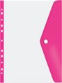Treeline A4 Filing Carry Folders (Pink)(5 Pack) - Long Side Opening: 