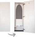 SpaceSave Wall Mounted Folding Ironing Board With Cupboard (Large): 