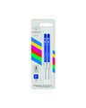 Parker Econo Ballpoint Pen Gel Refills - Blue (Fine)(2 Pack) - Blue, F Nib: 
