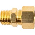 Brass Conical Str. 10mm X 1/4" M: 