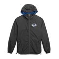 Men's Contrast Hood Windbreaker - 2XL: 