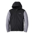 Men's 120th Anniversary Deflector Riding Fleece - Black & Quiet Shade - 3XL: 