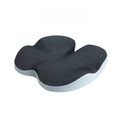 Iconix Contoured Memory Foam Gel Office Chair Seat Cushion (Black): 