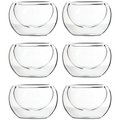 Chenshia Heatproof Double Wall Glass Espresso Shot Cups - 50ml (6 Piece): 