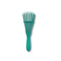 Detangling Massage Brush/Comb for Straight Curly & Kinky Hair - Green: 